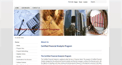 Desktop Screenshot of cfa.com.pk