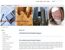 Tablet Screenshot of cfa.com.pk