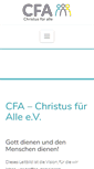 Mobile Screenshot of cfa.de