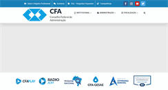 Desktop Screenshot of cfa.org.br